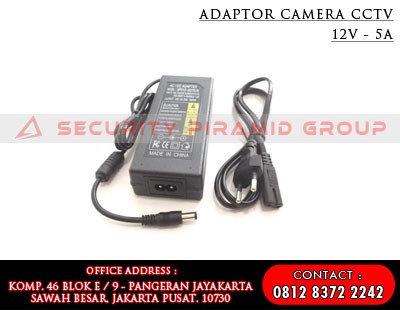 ADAPTOR CAMERA CCTV – 12V 5A