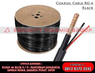 Coaxial RG-6 BLACK